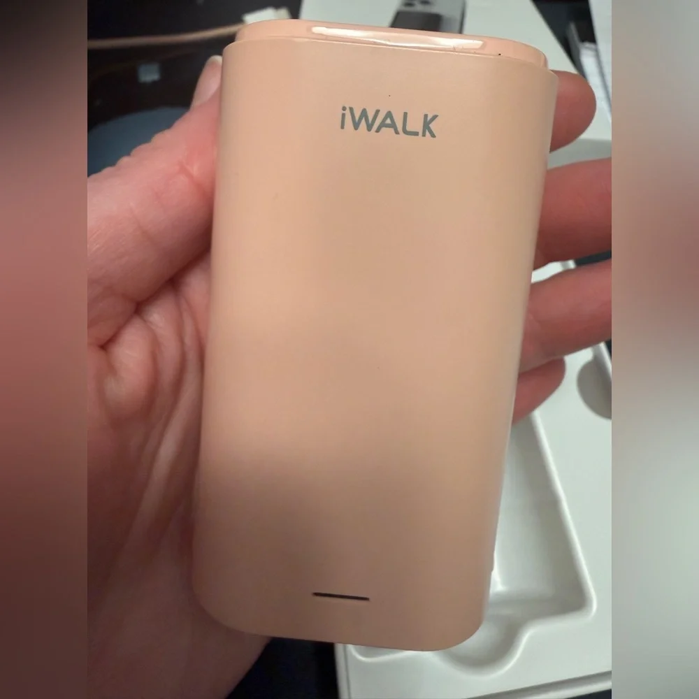 Pink LyncPad Y Power Bank for iPhone
